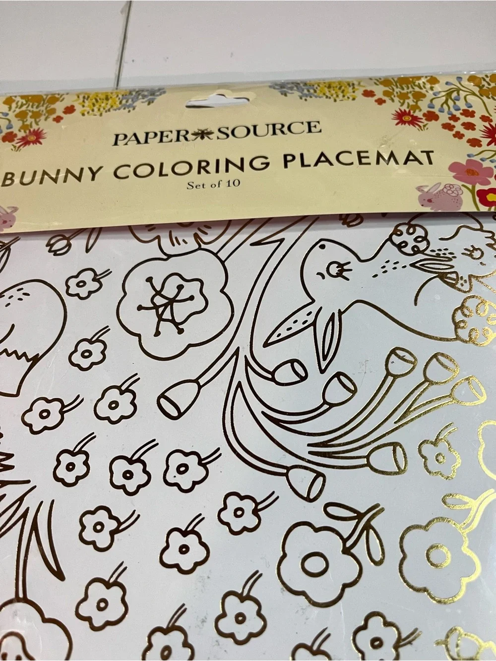 Paper Source set paper